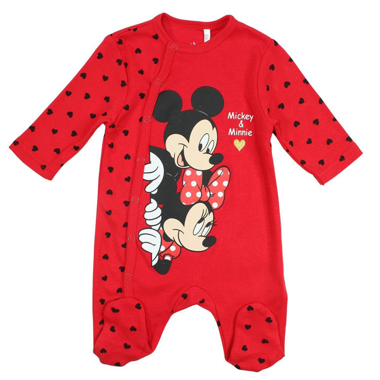 Picture of 5105B603 DISNEY MICKEY & MINNIE MOUSE BABYGROW / SLEEPSUIT